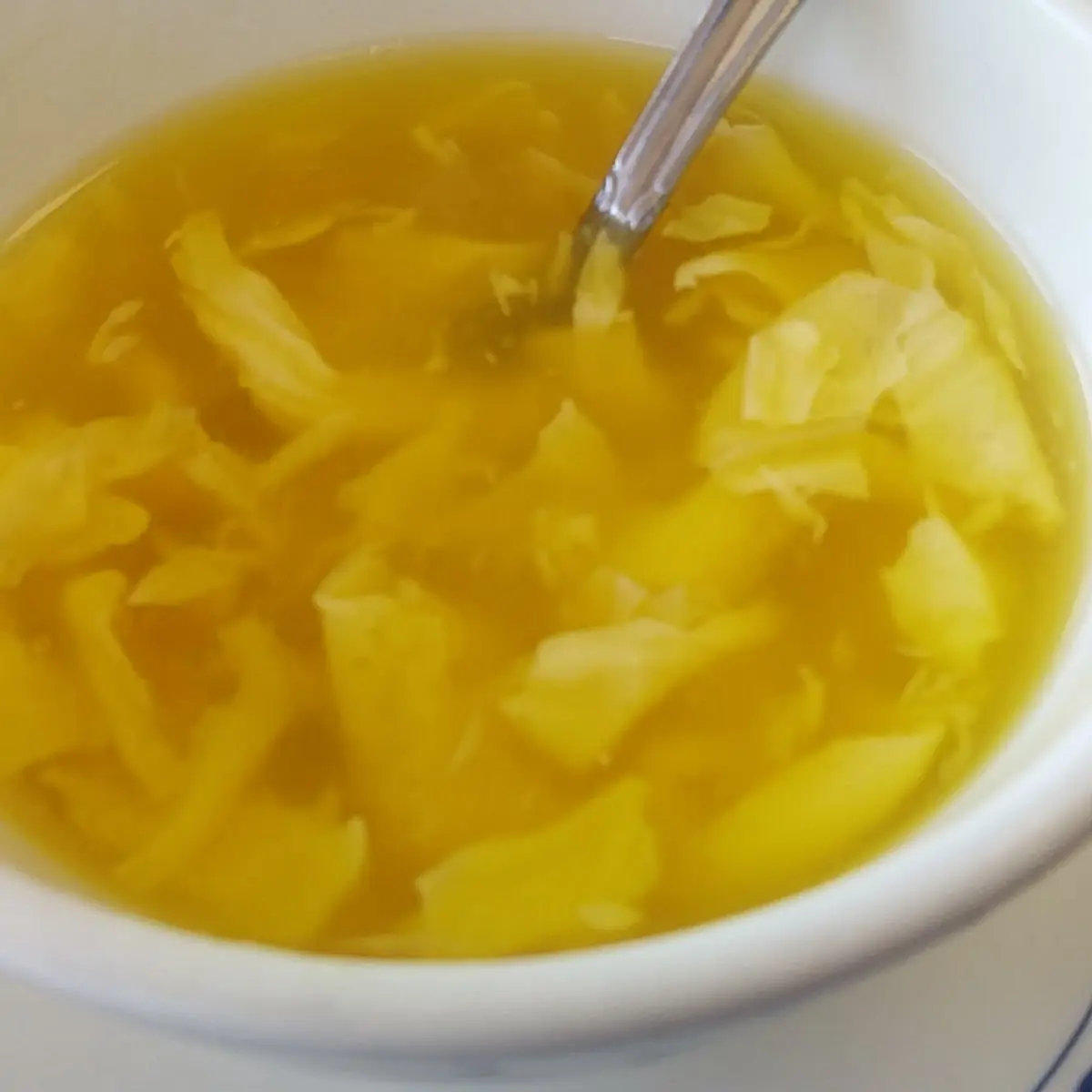 蛋花汤 egg drop soup